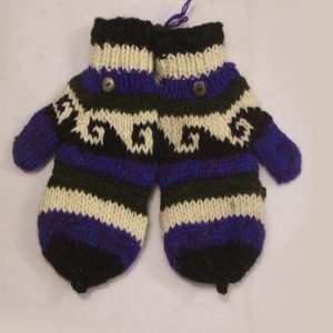 Handmade Knit Wool Gloves