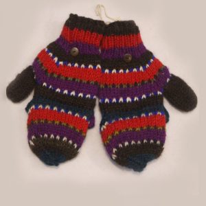 Handmade Knit Wool Gloves