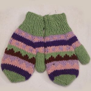 Handmade Knit Wool Gloves