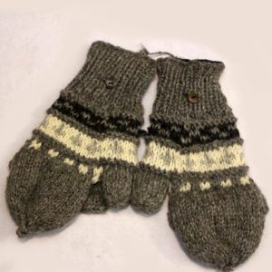 Handmade Knit Wool Gloves