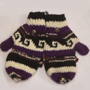 Handmade Knit Wool Gloves
