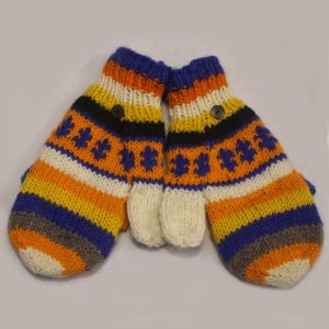 Handmade Knit Wool Gloves