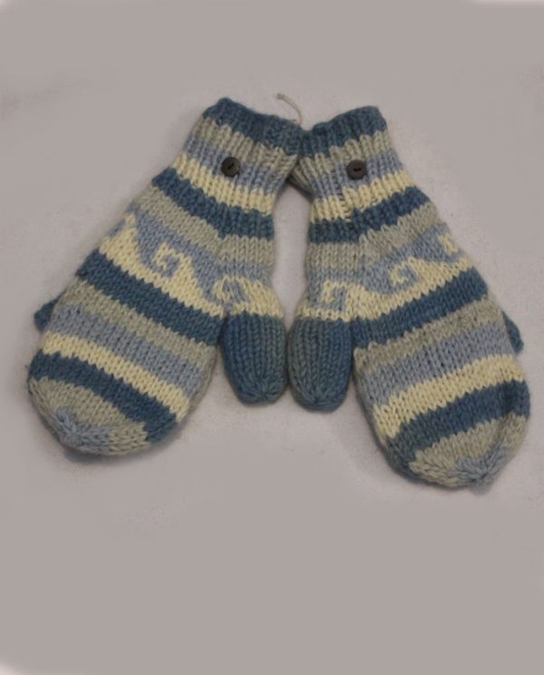 Handmade Knit Wool Gloves