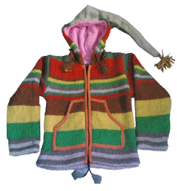 Nepalese Woolen Cozy Kid’s Jacket for winter