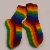 Rainbow Knitted Warm Woolen Kid’s Shoes