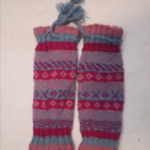 Knitted Wool Leg Warmer