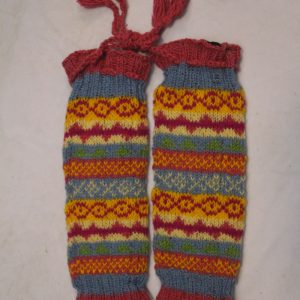 Knitted Wool Leg Warmer