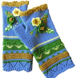 Knitted Wool Hand Warmers
