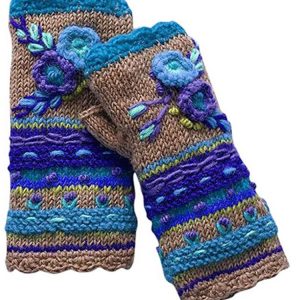 Knitted Wool Hand Warmers