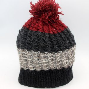 Handmade knit Wool beanie