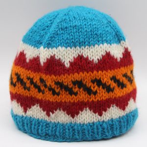 Handmade knit Wool beanie