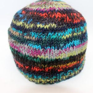 Handmade knit Wool beanie