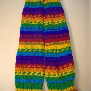 Long Wool hand Knitted Leg Warmer
