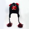 Knitted Fleece-lined Animal Hats