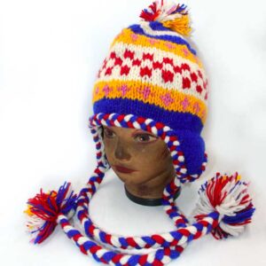 Knitted Wool Kid Earflap