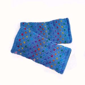 Knitted Kids Wool Wrist Warmers