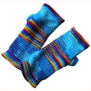 Knitted Kids Wool Wrist Warmers