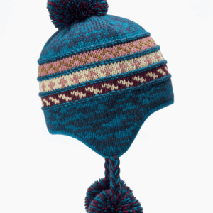 Bring retro bohemian charm to your winter wardrobe with our Retro Hippie Hand-Knitted Sherpa Wool Beanie. Lovingly handcrafted from 100% natural New Zealand wool,