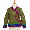 Hand Knitted Woolen Cholo Jacket for Ladies
