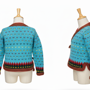 Bohemian Hand Knitted Wool Cholo Jacket for Ladies – Ethnic Himalayan Hippie Style | Wholesale Supplier