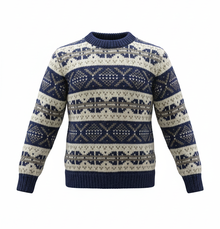 Nepalese Handknit Sherpa Wool Winter Jumper Nepalese Handknit Sherpa Wool Winter Jumper