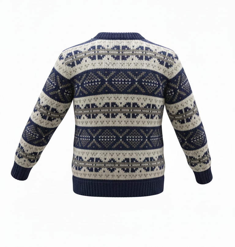 Nepalese Handknit Sherpa Wool Winter Jumper Nepalese Handknit Sherpa Wool Winter Jumper