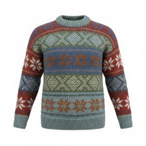Authentic Sherpa Wool Sweater – Made in Nepal
