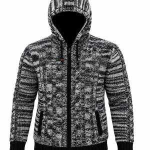 Fair Trade Handmade Himalayan Wool Jacket from Nepal – 100% New Zealand Wool Winter Jacket