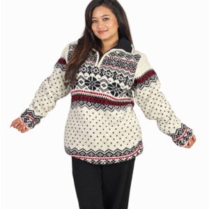 Unisex 100% Wool Winter Jacket | Fair Trade, Handmade in Nepal